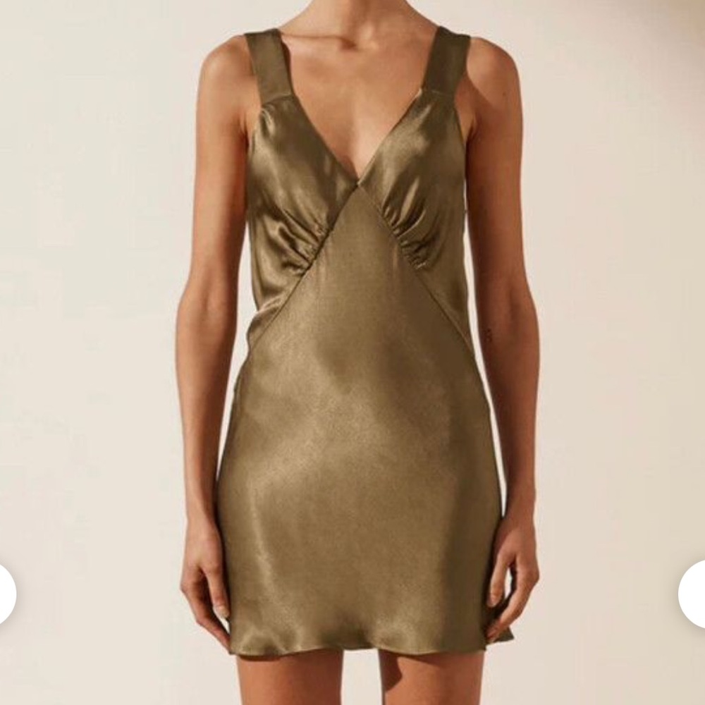 Shona Joy La Lune Slip Dress L NWT